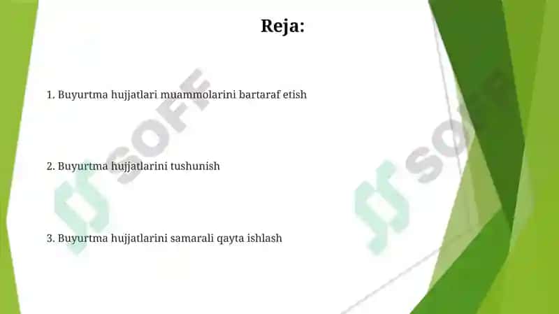 Farmoyish hujjatlari 2