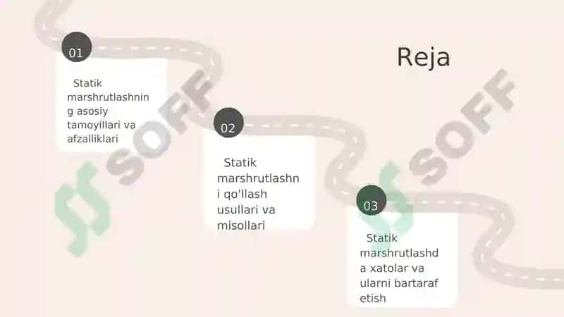 Statik marshrutlash 2