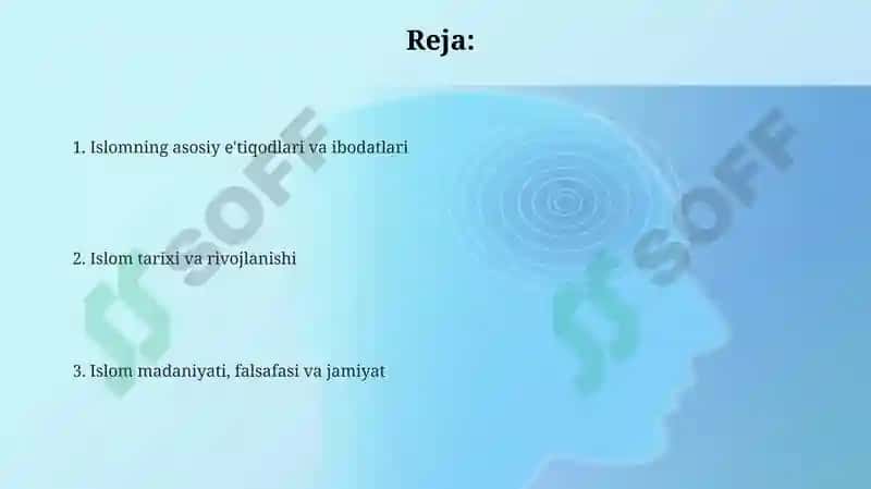Islom tarixi va rivojlanishi 2