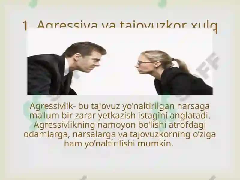 Agressiv xulq 2