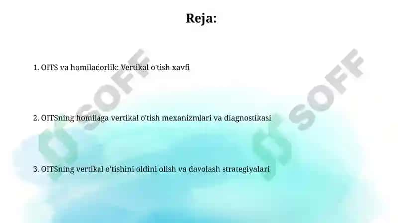 OITS va homiladorlik 2