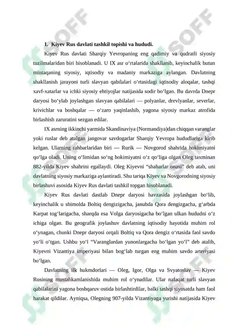 Kiyev Rus davlati 2