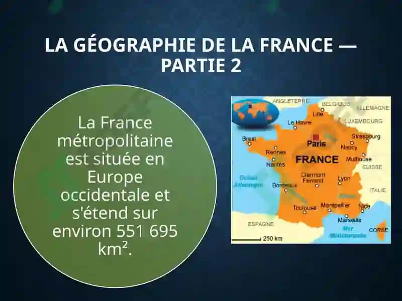 La géographie de la France 2