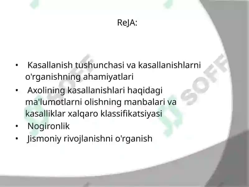 Axoli kasallanishi va jismoniy rivojlanish 2