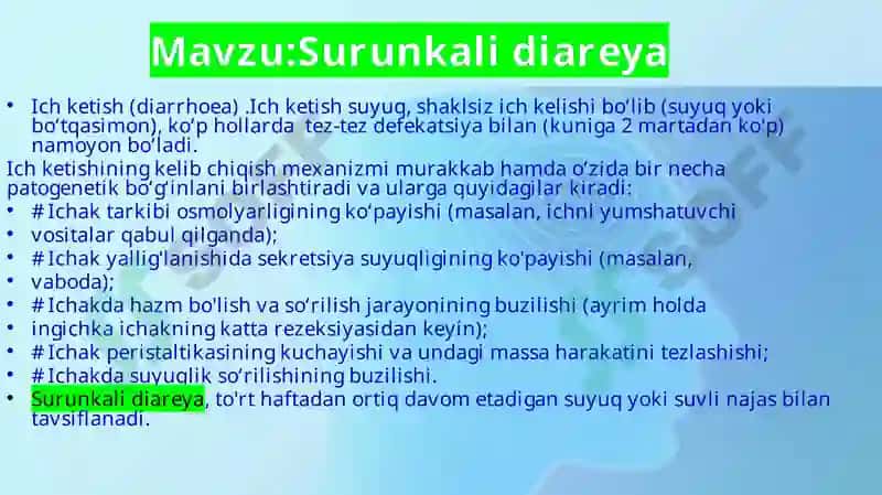 Surunkali diareya 2