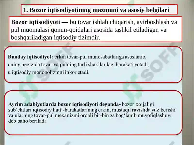 Bozor iqtisodiyoti 2