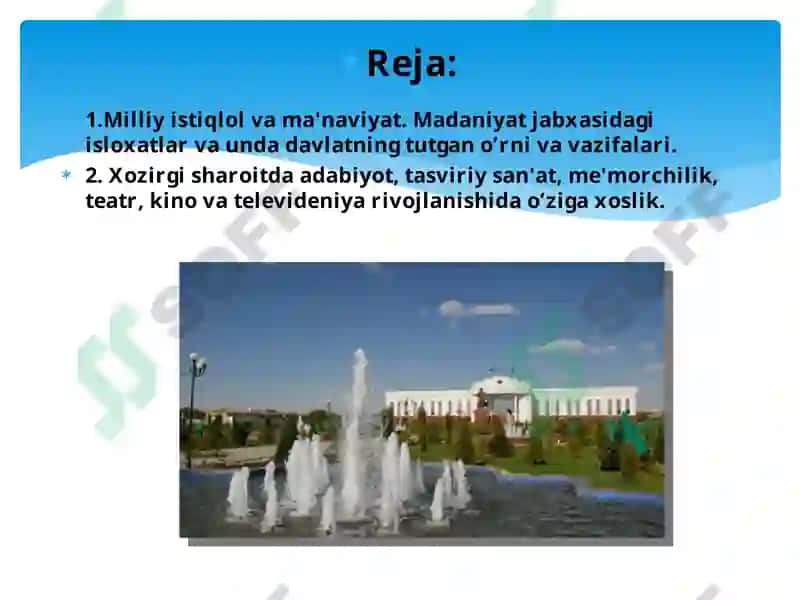 Milliy istiqlol va ma'naviyat 2