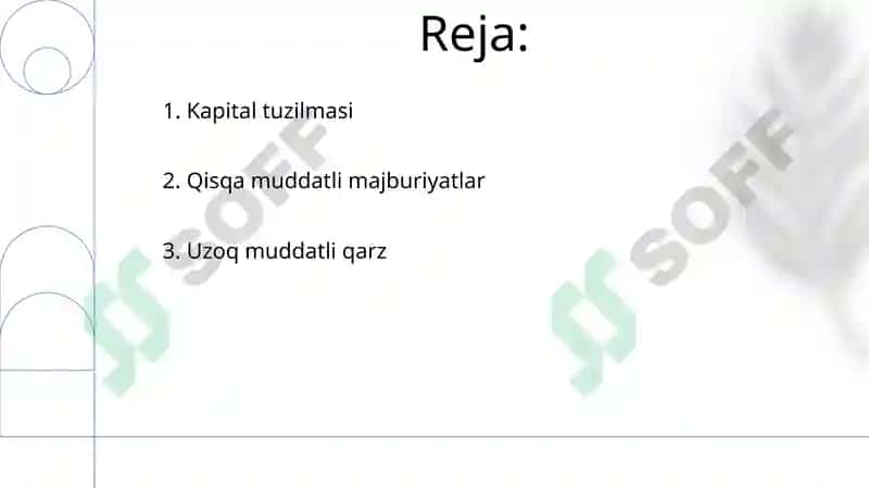 Kapital tuzilmasi 2