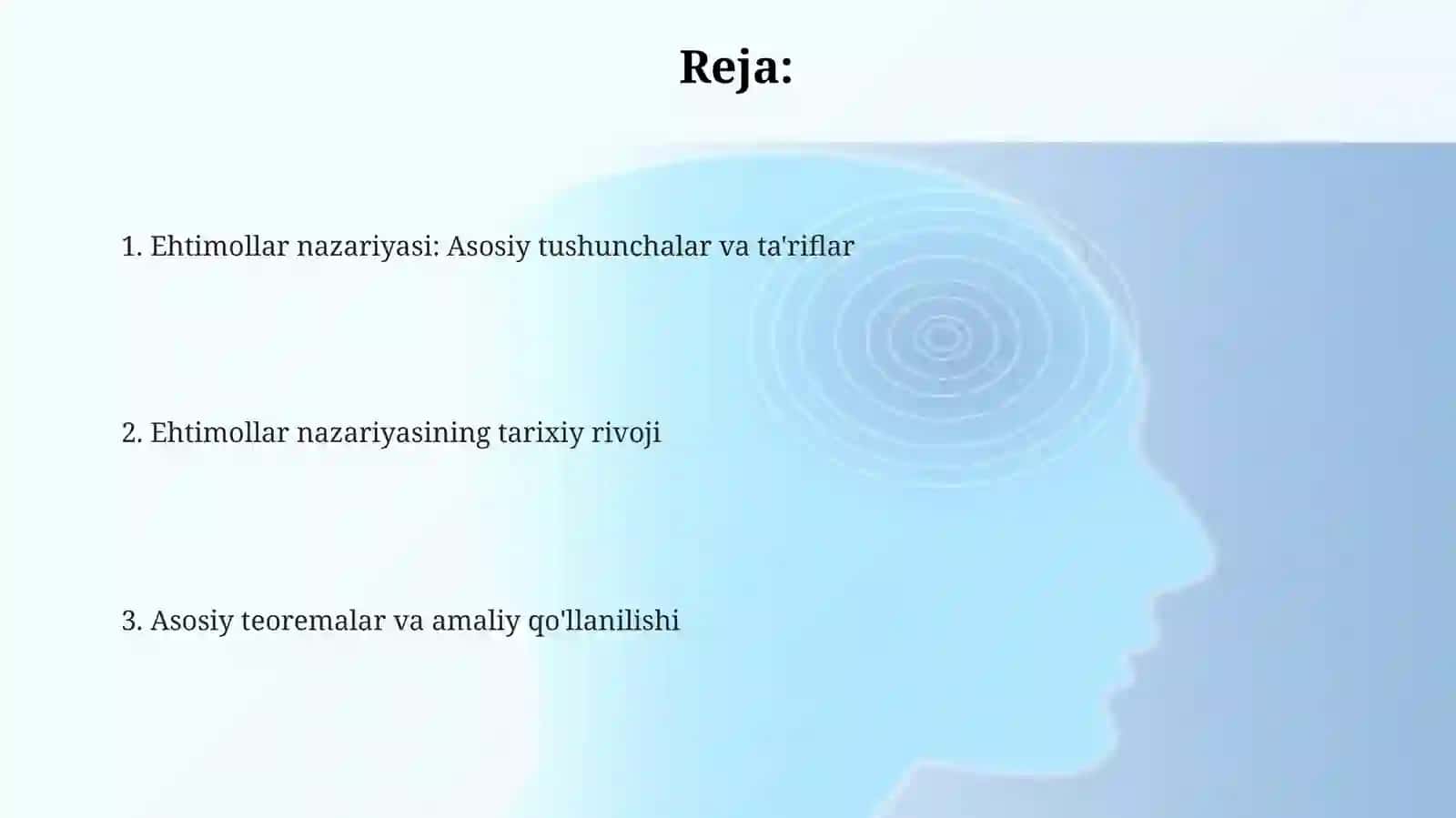 Ehtimollarnazariyasipredmeti.Qisqachatarixiyma’lumotlar 2