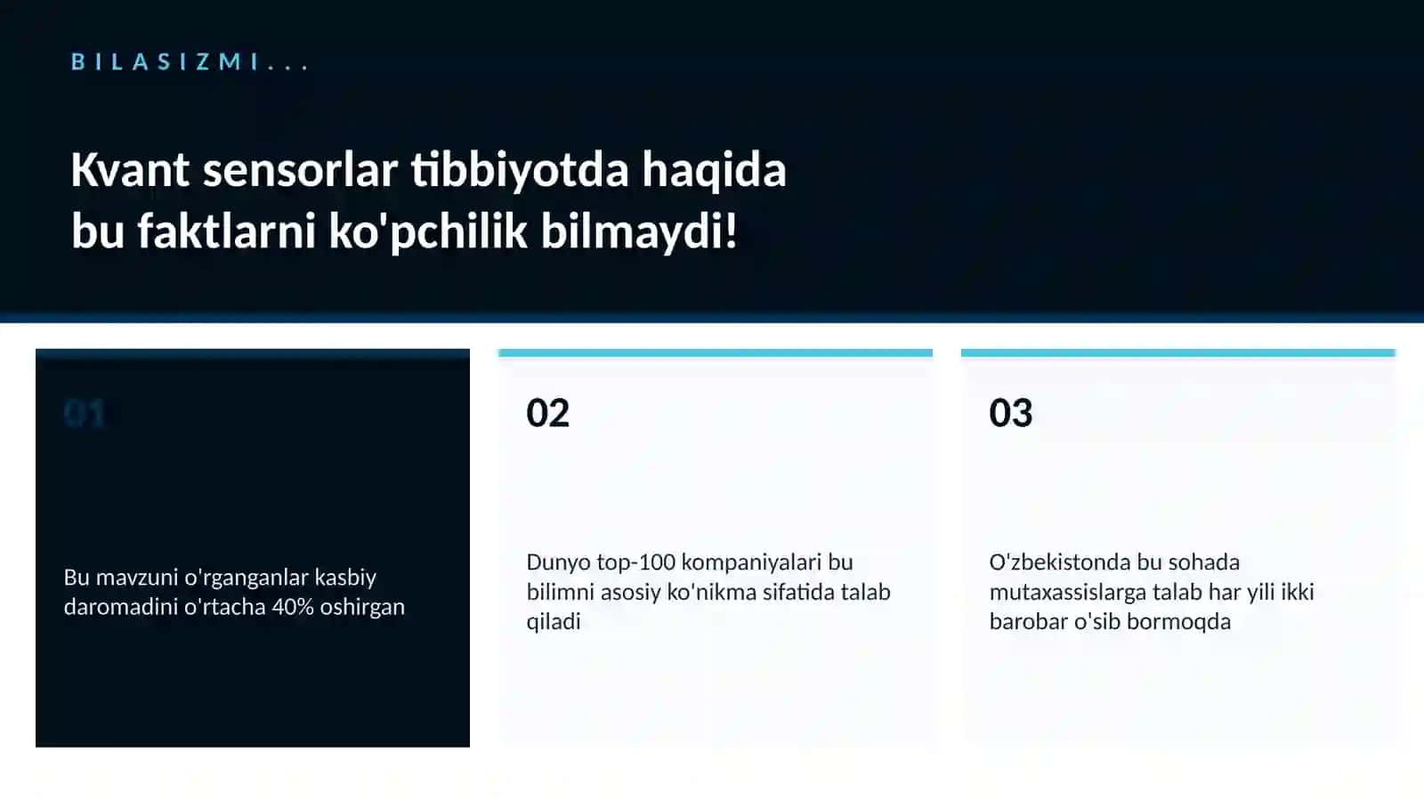 Kvant sensorlar tibbiyotda 2