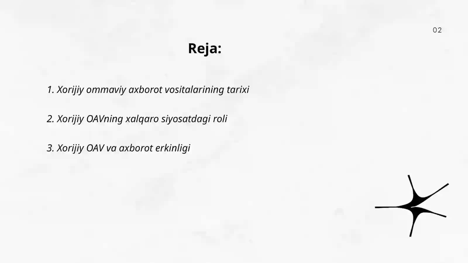 Xorijiy Ommaviy Axborot Vositasi Tarixi 2