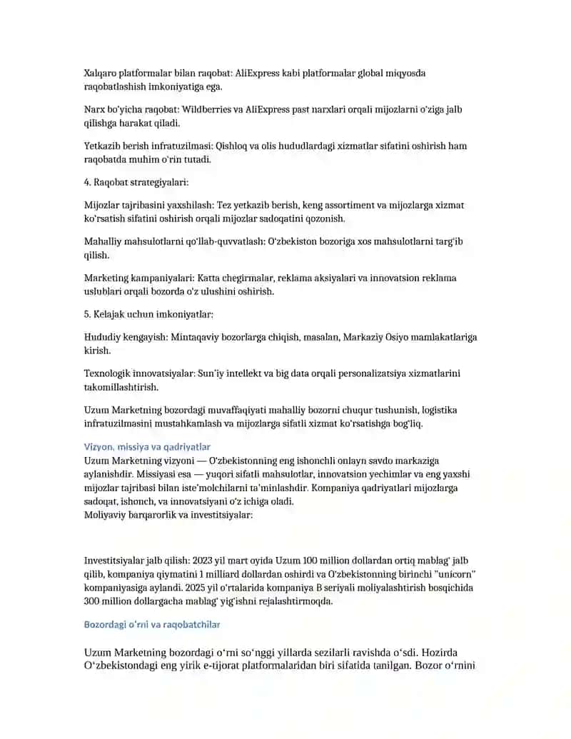 Uzum Market 2