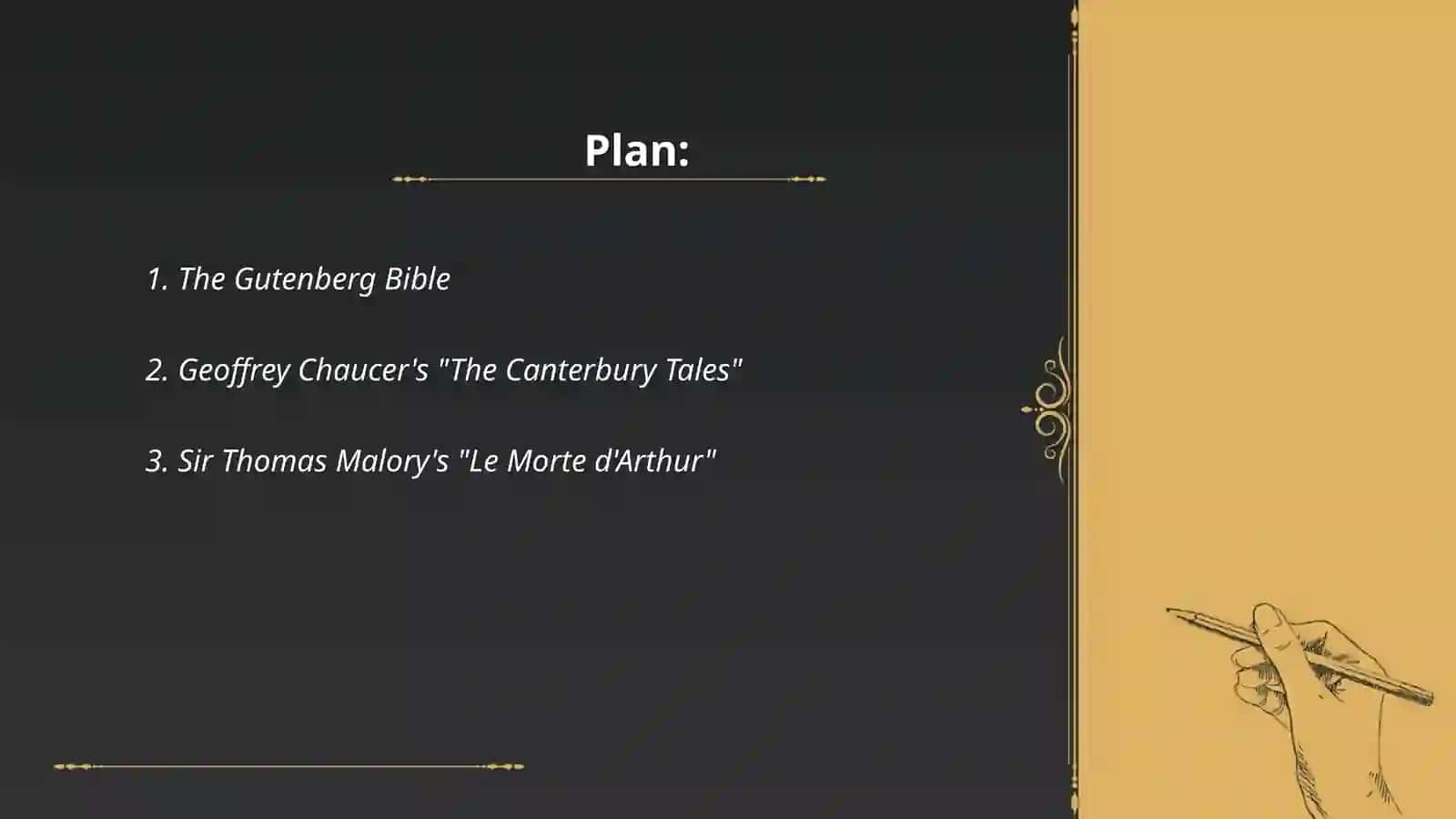Literature of the 15th century 2