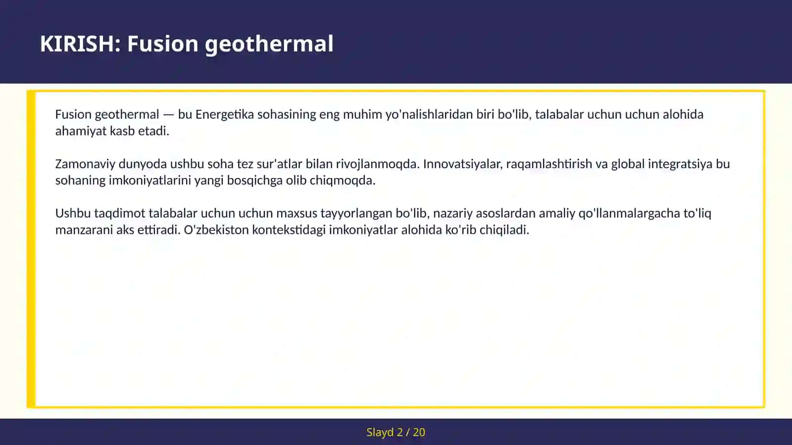 Fusion geothermal 2