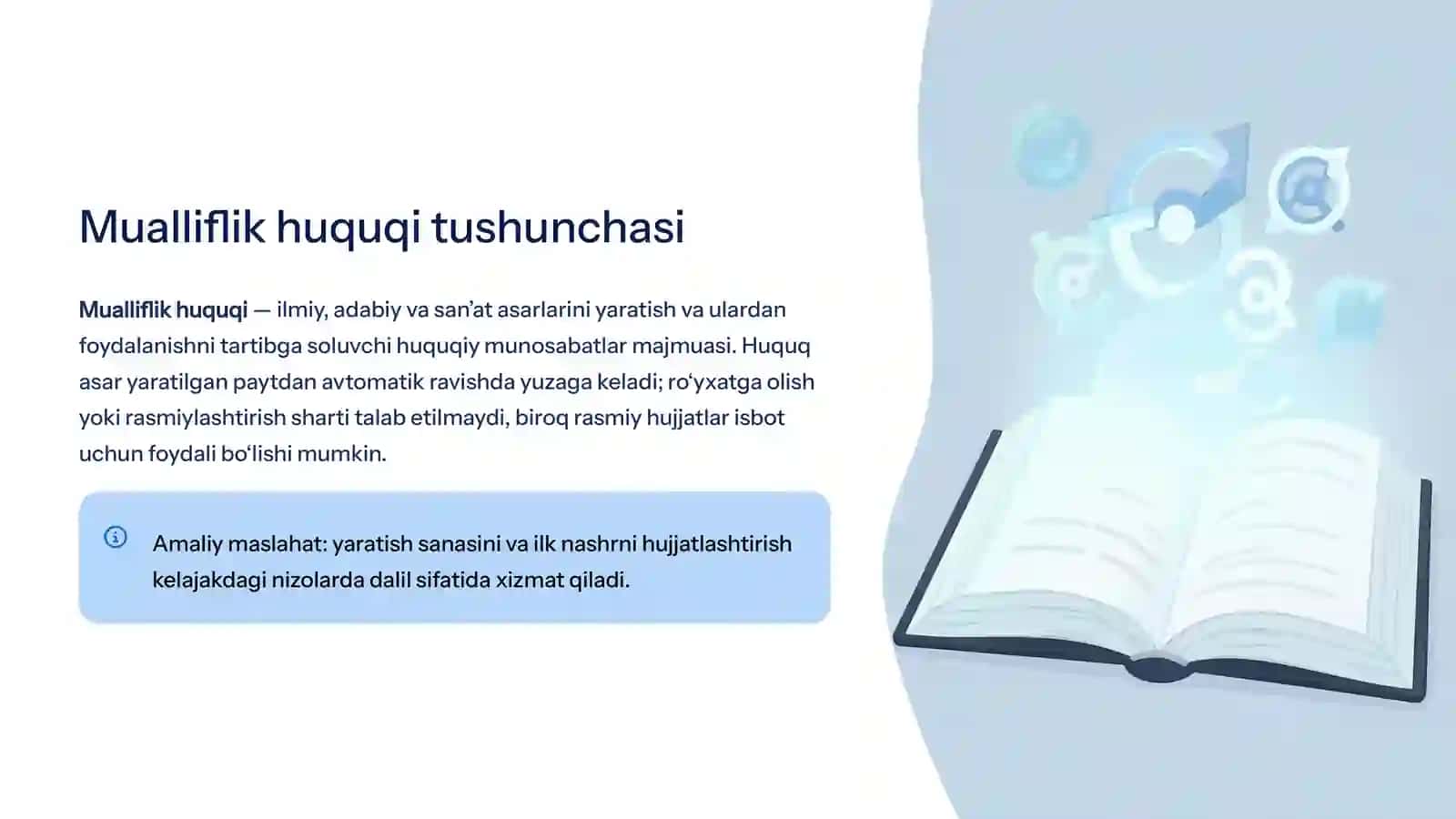 Mualliflik huquqi va turdosh huquqlar 2