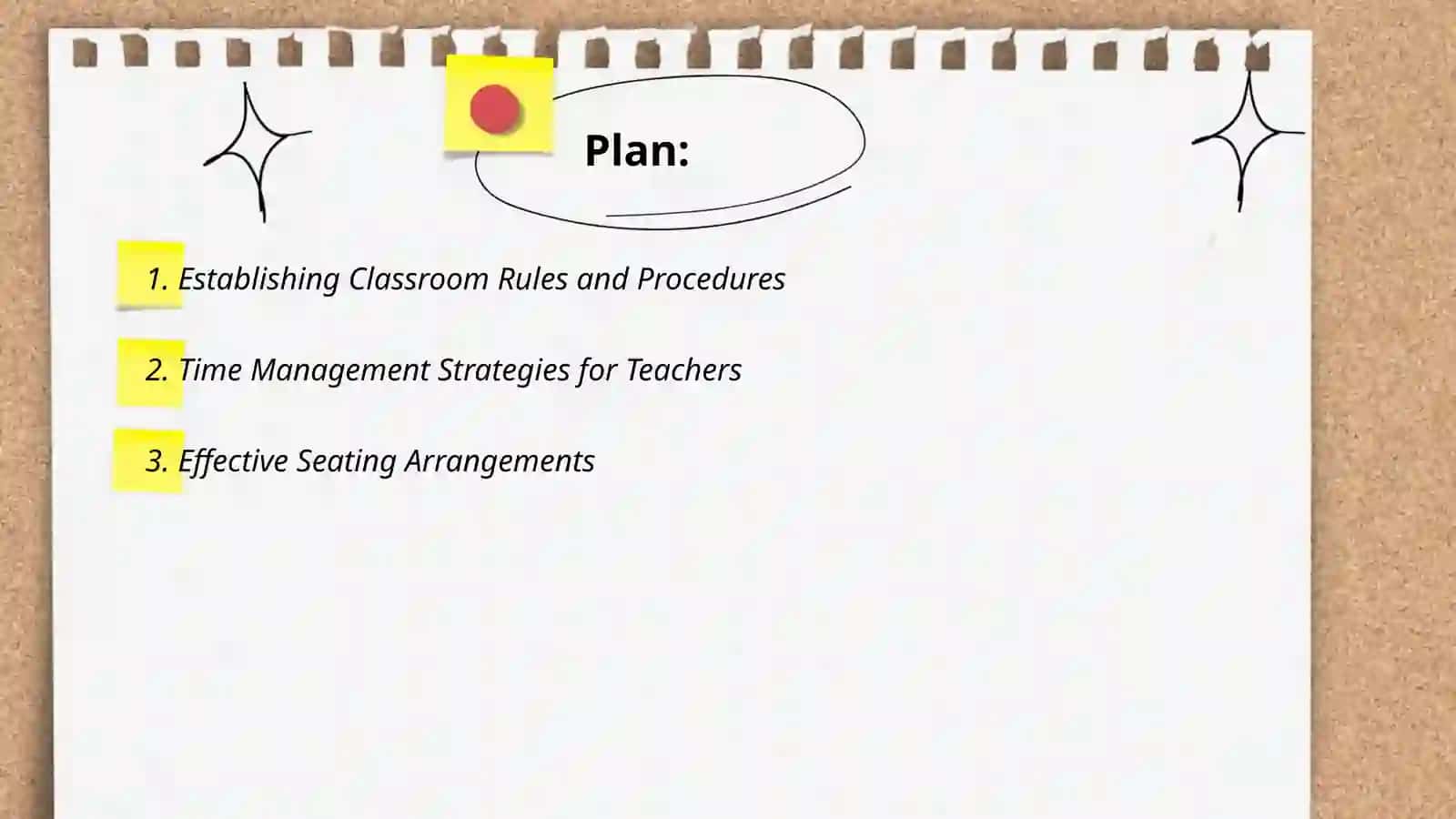 Classroom management 2