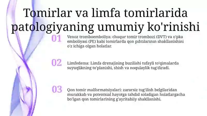 Vena Va Limfa Tomirlari Patologiyasi 2