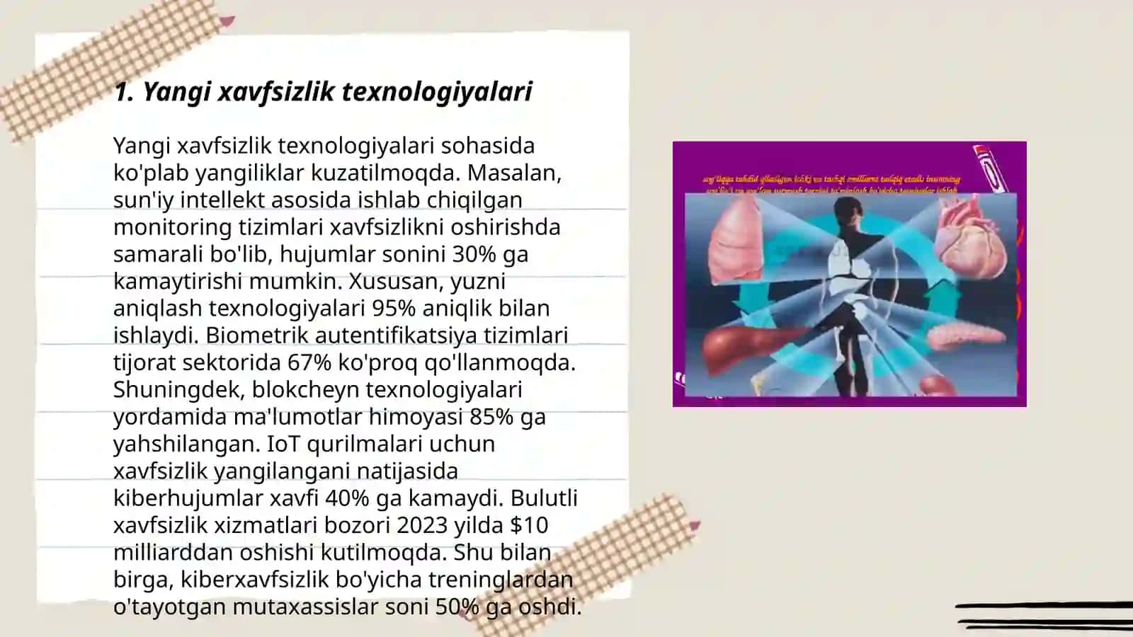 Hayot faoliyati xavfsizligi kabineti 2
