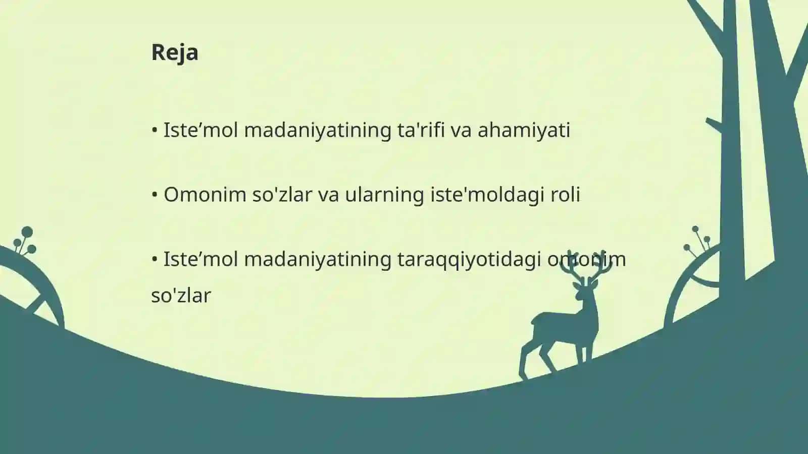 Isteʼmol madaniyati. Omonim soʻzlar 2