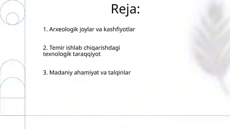 Chust madaniyati Oʻrta osiyoning ilk temir davri yodgorliklari 2