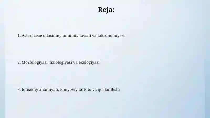 Ra'noguldoshlar oilasi 2