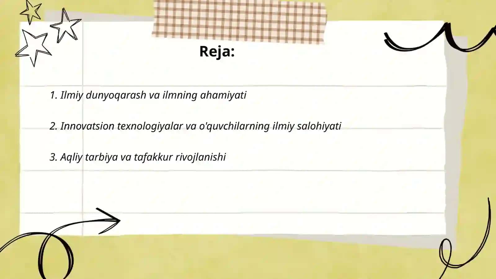 Ilmiy dunyoqarash va ilmning ahamiyati 2