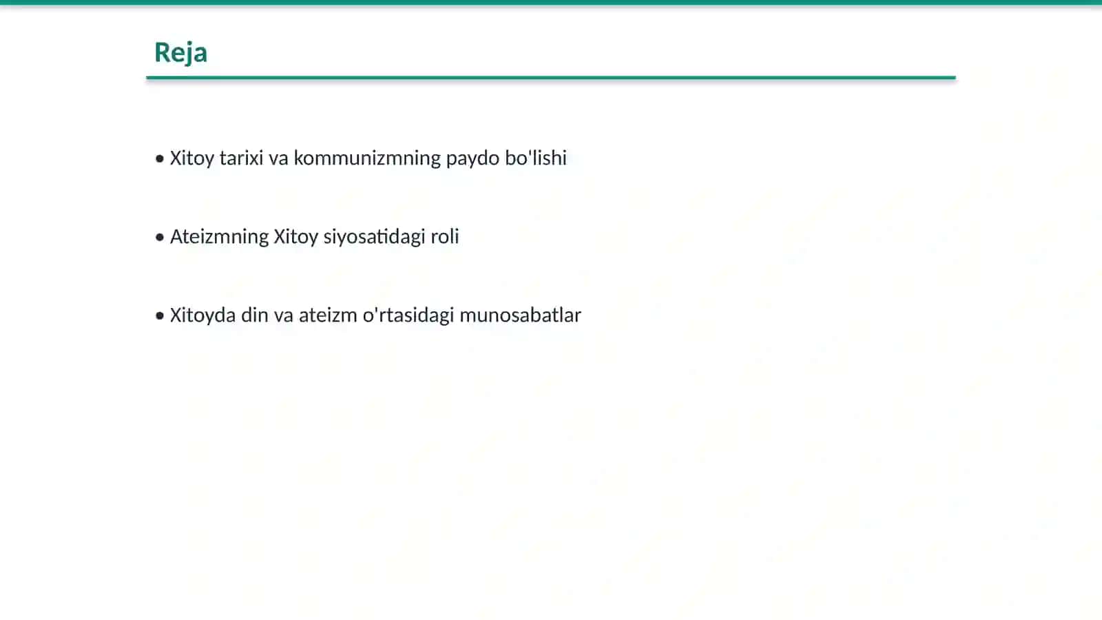 Xitoyda ateizm kommunistik mafkura 2