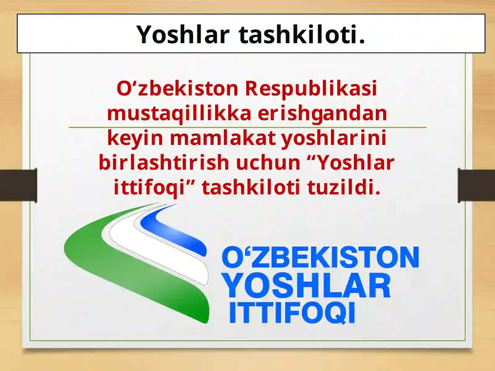 O‘zbekistonda yoshlar siyosati 2