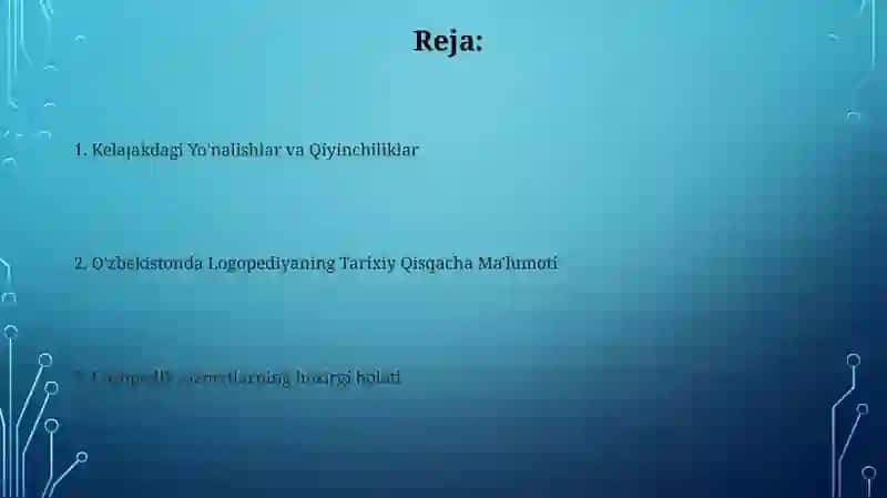 O'zbekistonda logopediyaning rivojlanishi 2