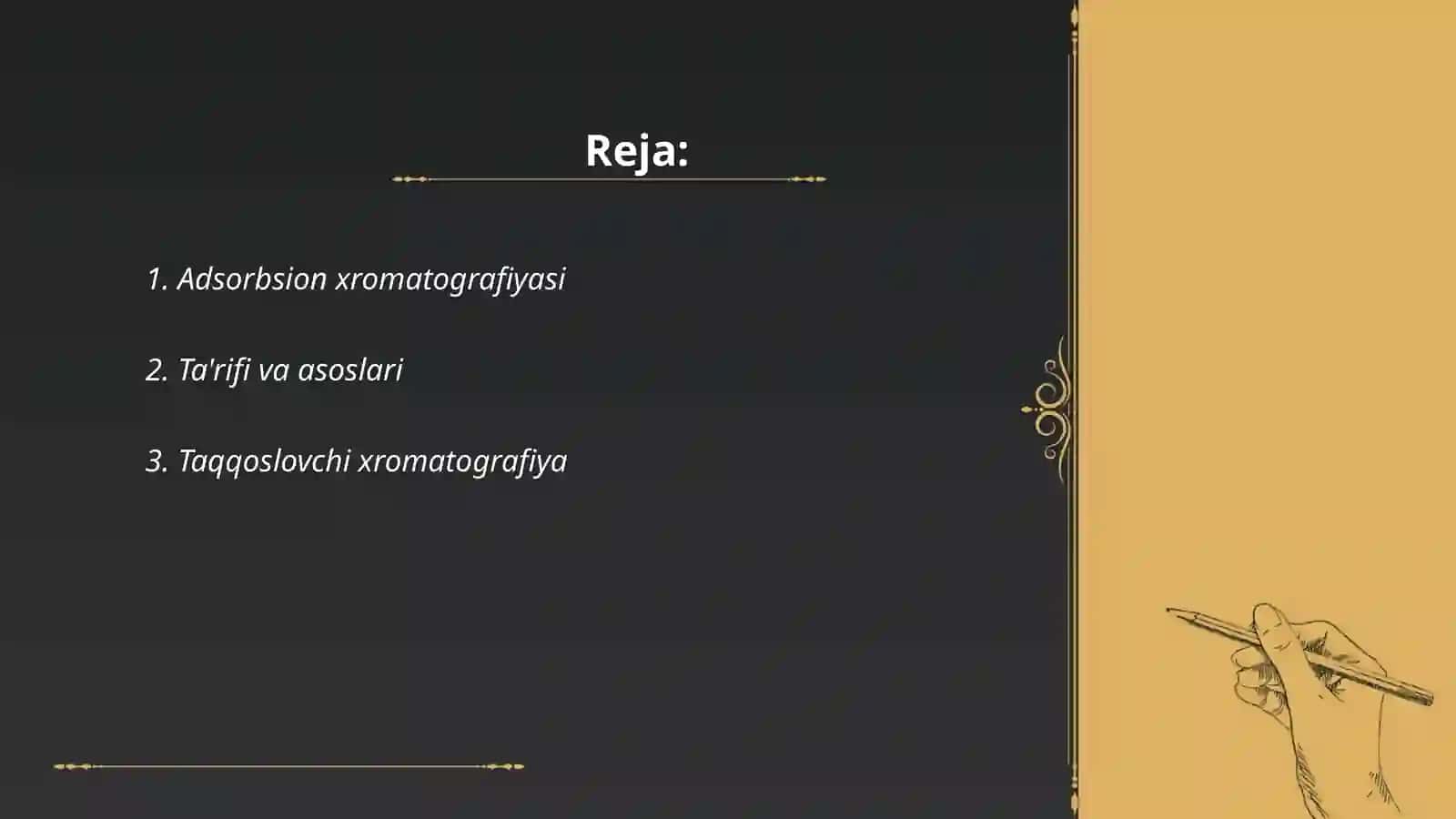 Adsorbsion xromatografiyasi 2