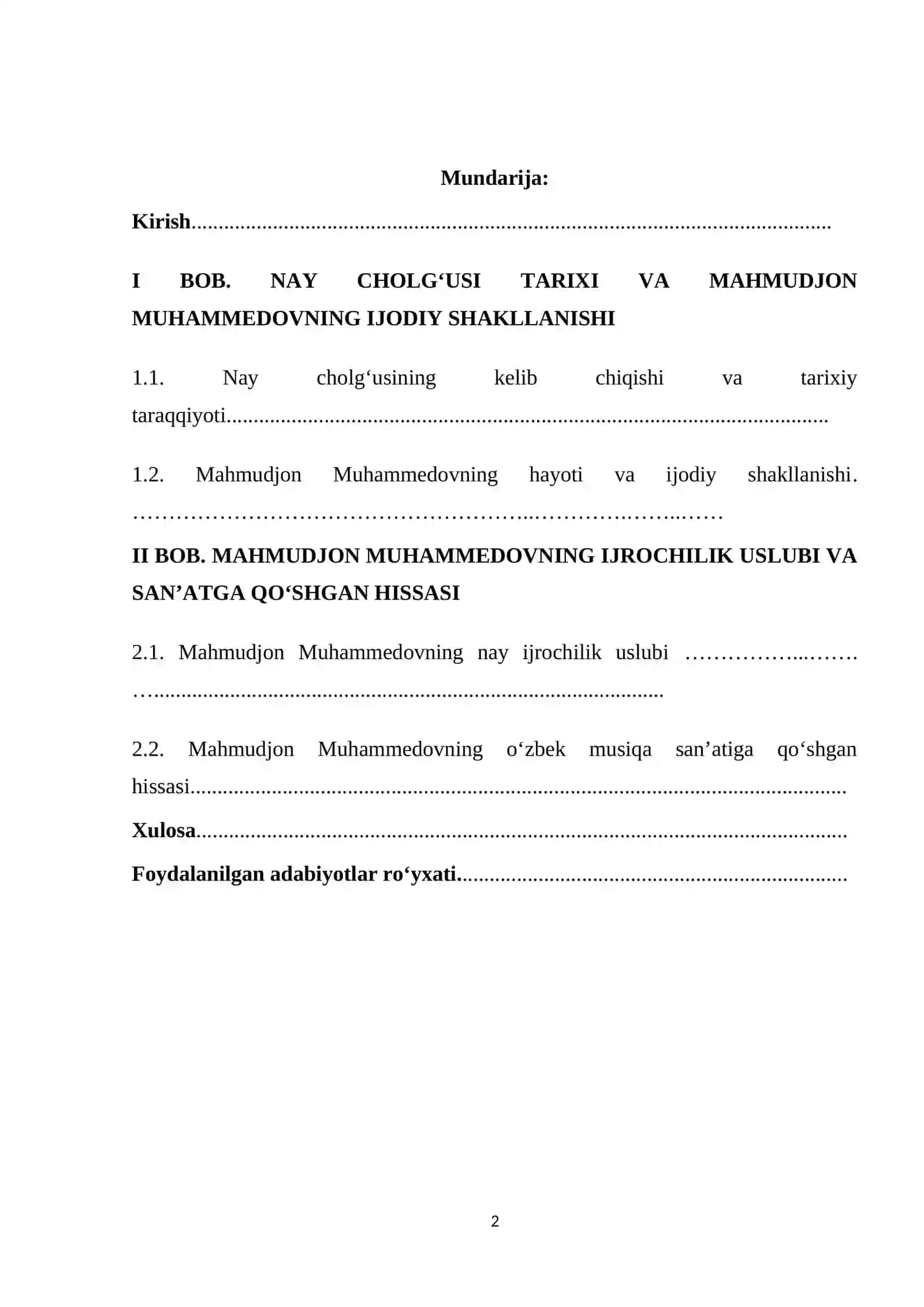 Mahmudjon Muhammedov hayoti va ijrochilik faoliyati 2