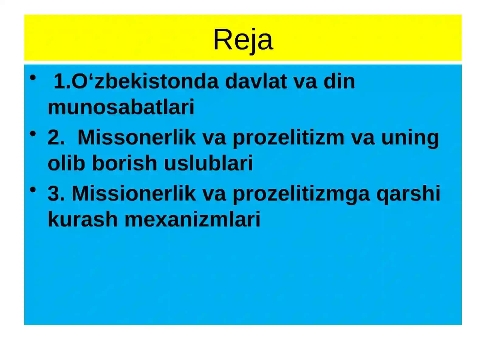 Missionerlik va prozelitizmning siyosiy-ijtimoiy xavfi 2