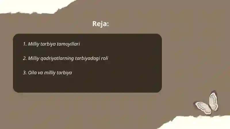 Milliy tarbiya tamoyillari 2