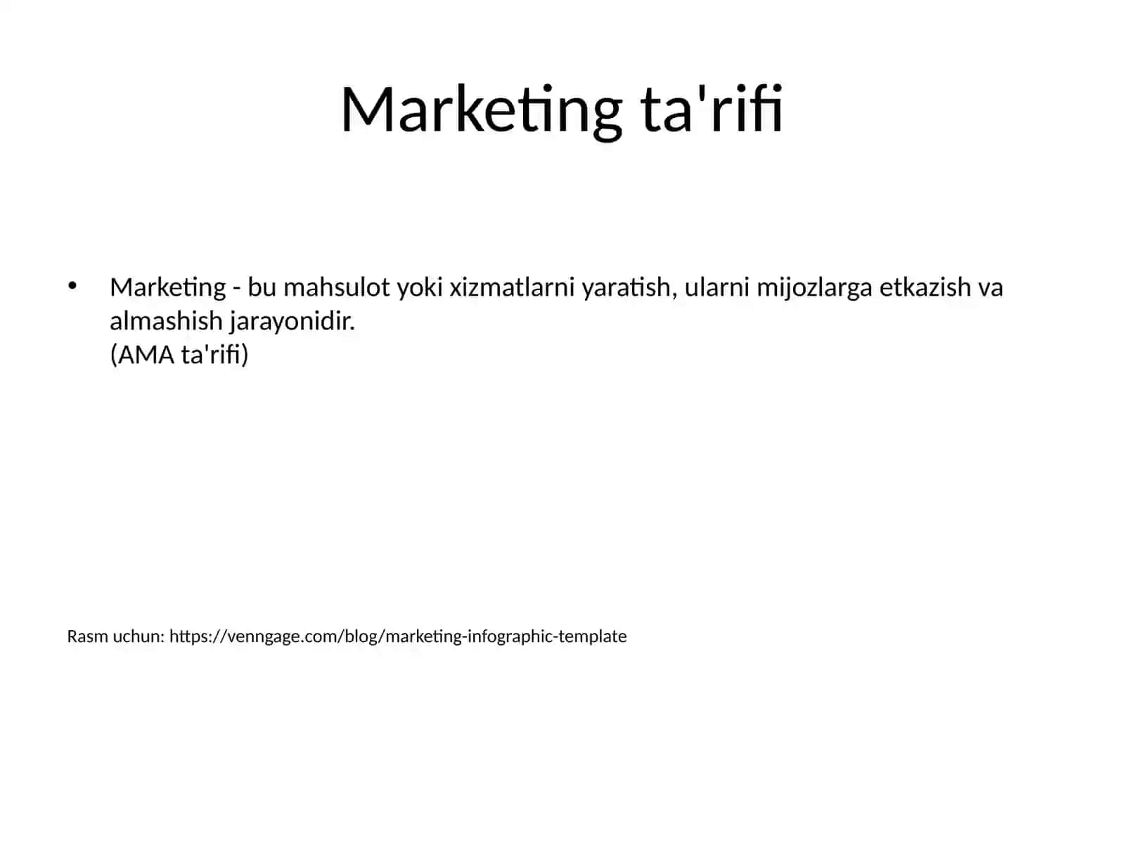 Marketing va Market Orientation 2