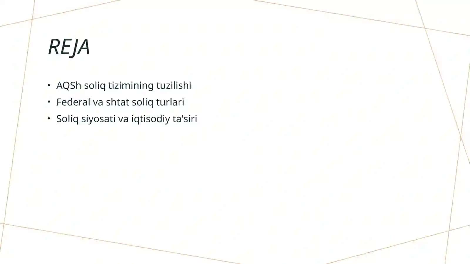 Amerika Qo'shma Shtatlari soliq tizimi 2