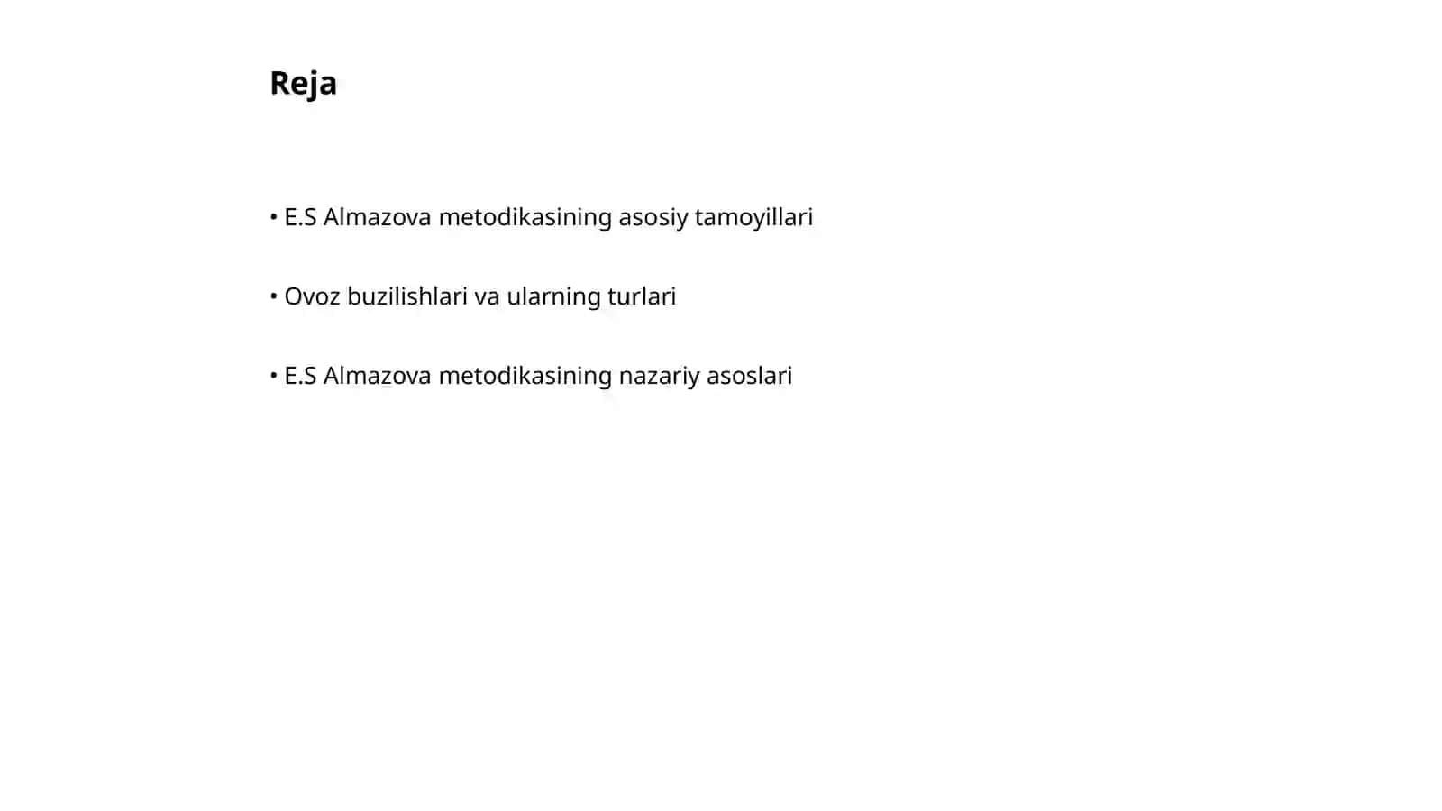 E.S Almazova metodikasi 2