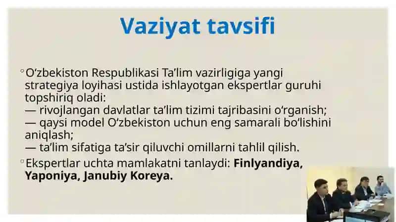 Iqtisodiy rivojlangan davlatlarda ta’lim tizimi 2