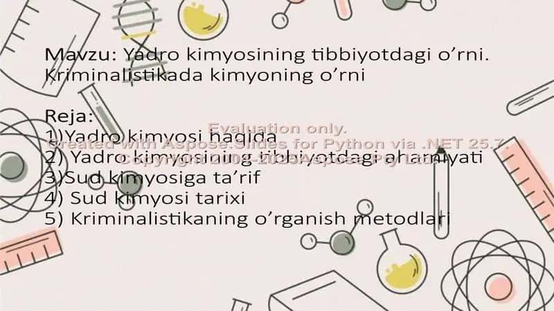 Yadro kimyosi Tibbiyotda 2