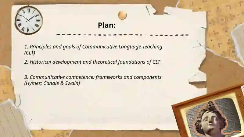 Communicative language teaching: in theory and practice 2
