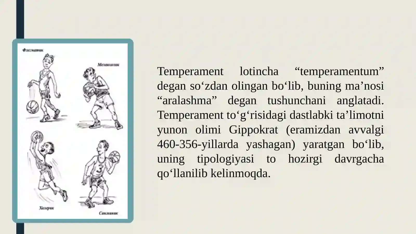 TEMPERAMENT. XARAKTER. QOBILIYAT 2