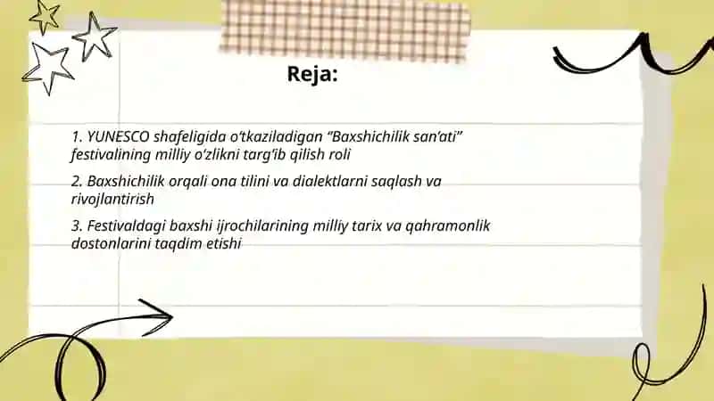 Baxshichilik san’ati festivali 2