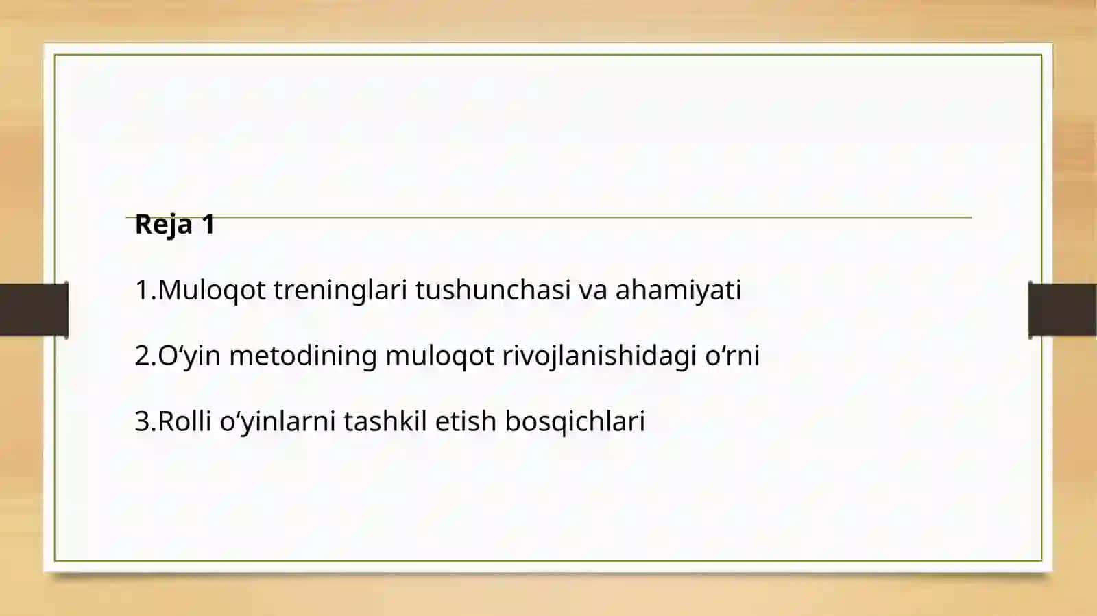 Muloqot Treninglari Bo‘yicha O‘yinlar O‘tkazish 2