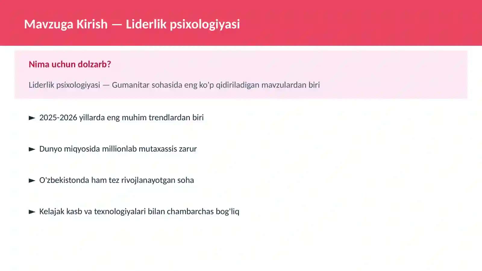 Liderlik psixologiyasi 2