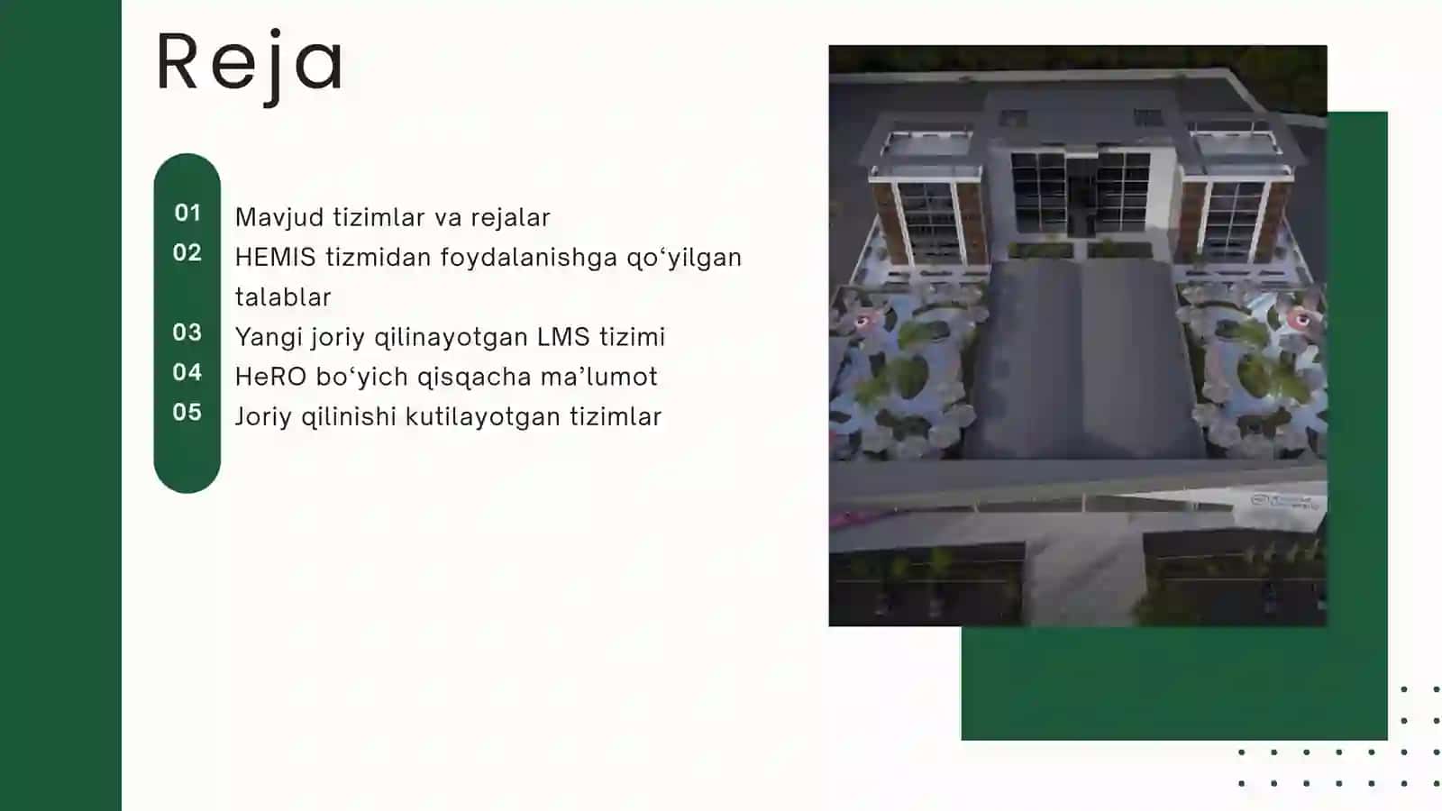 HEMIS VA LMS TIZIMIDAN FOYDALANISH REGLAMENTI 2