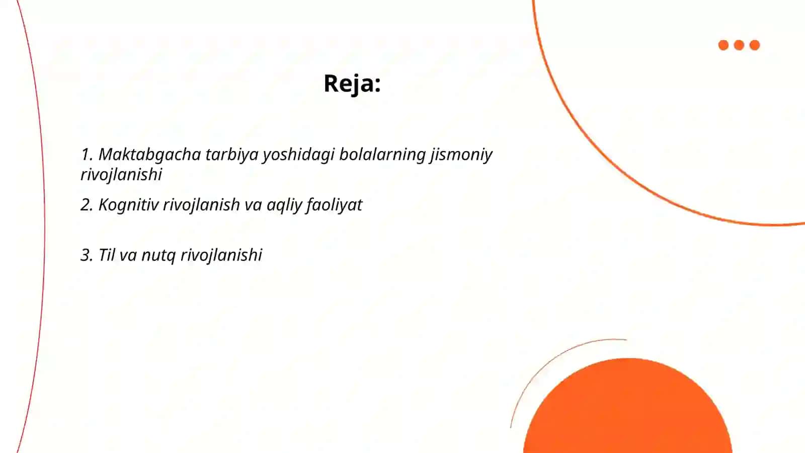 Maktabgacha tarbiya yoshi 2