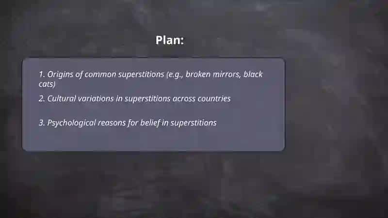 Stereotypes and superstitions 2