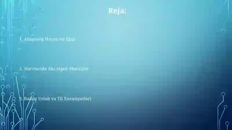 Abay Qo'nonboyev she'rlari tahlili 2