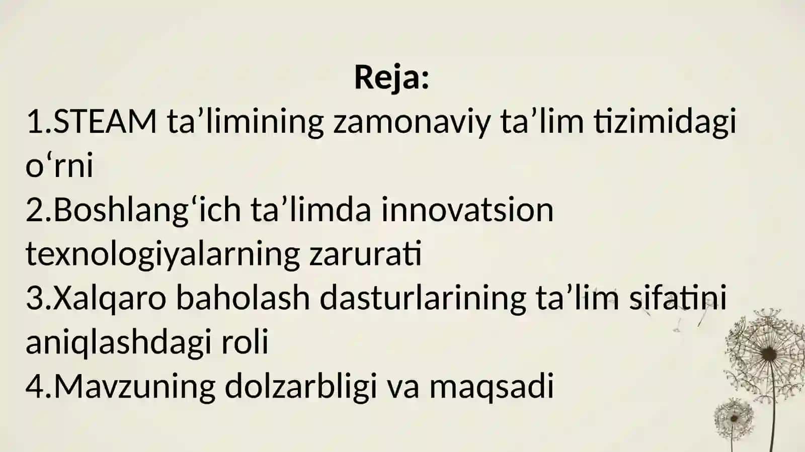 STEAM ta'lim metodologiyasi 2