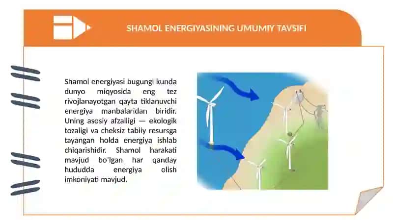Shamol energiyasining afzalliklari va kamchiliklari 2