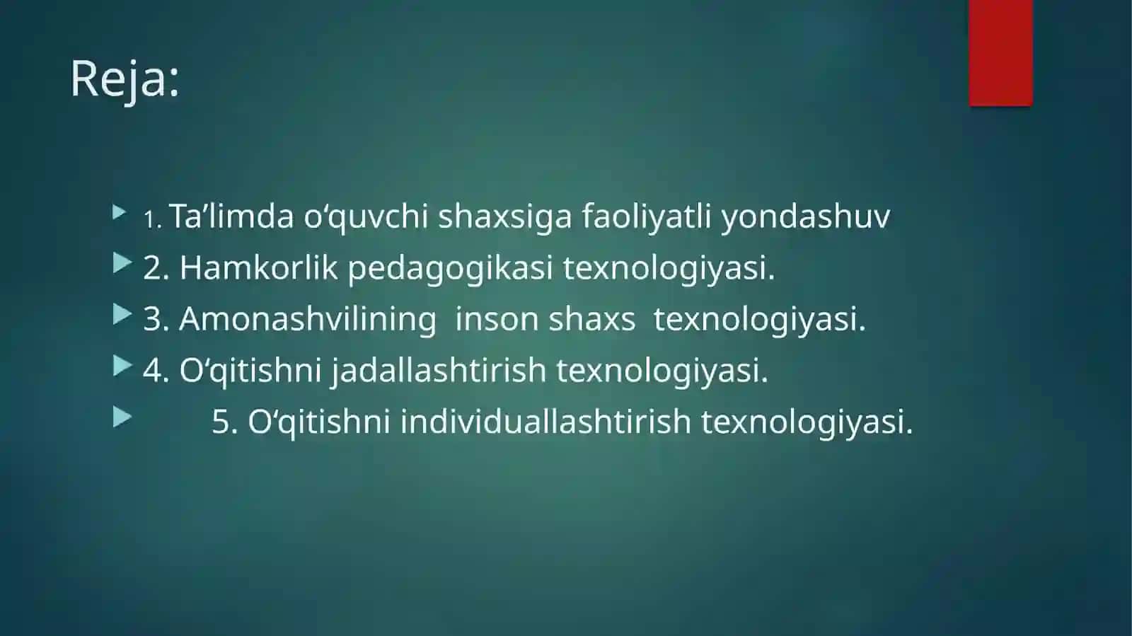 Mualliflik o‘qitish texnologiyalari 2